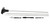 Hoppe's 3PSS Bench Rest Cleaning Rod 22 Cal & Larger Universal Firearms Stainless Steel