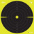Allen 15214-30 EZ Aim Splash  Bullseye Hanging Paper Black/Chartreuse 30Pack