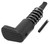 TacFire MAR094TD Tear Drop Forward Assist  Black Parkerized Steel Fits M16A1