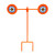 Do-All Outdoors Helios .22 Caliber Steel Target