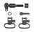 GrovTec US Inc GTSW18 Locking  Rifle 1" Black Oxide Rem 760 (1969-81)/7600 (after 1984) Steel