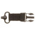 TacShield Side Release Buckle Attachment for QD Push Button Black