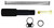TacFire MAR049B Buffer Tube Kit Mil-Spec AR-15 Black Aluminum AR-Pistol Platform