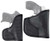 DeSantis Gunhide N38BJU4Z0 Nemesis  Pocket Black Rubberized Fabric Fits Glock 26/27 Ambidextrous