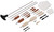 Hoppe's UAC76 Universal Accessory Cleaning Kit Multi-Caliber/Silver Hard Case