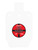 Birchwood Casey BC-47661   Pistol/Rifle Black/Red/White Steel Silhouette 0.38" Thick Hanging