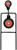 Champion Targets 40875 Gong Spinner Target 3" Top Target/4.7" Bottom Target Black/Orange Steel Bullseye Standing