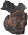 1791 Gunleather 3WH4VTGA 3-Way  IWB/OWB Size 04 Vintage Leather Belt Loop Fits Springfield XD Fits Walther PPS Fits Springfield XDS Fits Taurus G2C Ambidextrous Hand