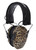 Walker's GWPRSEM-LEO Razor Slim Electronic Muff 23 dB Over the Head Leopard Print/Black Polymer