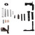 Tapco TAP22037  Lower Parts Kit AR-15 Platform Black