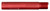 Strike ARCARPRESLICKRED Receiver Extension Tube  AR Pistol Platform Red Anodized Aluminum AR Carbine