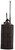 High Speed Gear 41RD00BK TACO Duty Radio Holder, Black Nylon with MOLLE Exterior & Bungee Pull Tongue, Fits MOLLE & 2" Belt