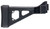 SB Tactical SBT01SB SBT  Side Folding Black Synthetic with  10.50" OAL & Nylon Strap for H&K UMP, B&T APC (Tube Not Included)