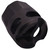 True Precision Inc TPYMICROBL Micro Compensator Y-Type Black Nitride 416R Stainless Steel 1/2"x28 Threads 9mm/380 ACP
