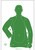 Action Target B21EGREEN100 Qualification  Silhouette Paper Hanging 23" x 35" Green 100 Per Box