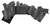 Galco UWBKLG2 UnderWraps 2.0 Black Large Leather/Nylon Handgun