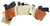 Galco UWKHSM2 UnderWraps 2.0 Khaki Small Leather/Nylon Handgun