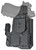 Mission First Tactical H5GL1WL1   IWB Black Fits Glock 19 Ambidextrous