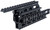 Leapers MTU009 Quad Rail Aluminum Matte Black Receiver