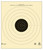 Action Target SR1100 Sighting Military Bullseye Tagboard Hanging 100 yds 21" x 21" Black/White 100 Per Box