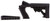 Archangel AA50088 Tactical Pistol Grip Stock  Black Synthetic 6 Position with Shell Holder for 12 Gauge Mossberg 500, 590; Maverick 88