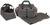Allen 8325 Competitor Premium Gray Molded Lockable Range Bag w/Internal Tote & Fold-Up Gun Mat