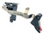 Cross Armory CRGTDI Drop In  Flat Trigger w/ 3.50 lbs Draw Weight & Black/Red Finish