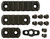 CMC Triggers 81724 M-Lok 4-Piece Accessory Kit  Black Anodized