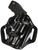 Galco CM270B Combat Master  OWB Black Leather Belt Slide Fits Browning Hi-Power/Springfield SA-35/Girsan MC P35/Match Right Hand