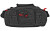 GGG RANGE BAG BLACK W/RED ZIPPER PUL