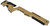 Archangel AAMINIDT Precision Stock  Desert Tan Synthetic Fixed with Adjustable Cheek Riser for Ruger Mini-14, Mini Thirty