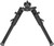 Warne 7914M Skyline Lite Bipod  Folding Black Aluminum/Steel