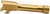 True Precision Inc TPSHCBXTG Springfield  9mm Luger 3.10" Threaded Gold TiN Stainless Steel, Fits Springfield Hellcat