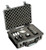Pelican 1500000110 Protector Case Black Polypropylene Holds Handgun