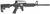 Derya Firearms TM22.FEAT.18 TM22 Feather 22 LR 10+1 18" Black Threaded Barrel, Black Anodized Aluminum Receiver w/Picatinny Rail, Black Adjustable Polymer Stock, Black Polymer Grip