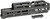 Midwest Industries MIAKALPHA100 Alpha  Drop-in Aluminum Black Hardcoat Anodized 5 Slot Picatinny Rail AK-Platform 10" Long Compatible w/M-LOK