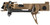 Sig Sauer 8900160 P320 Custom Works Fire Control Unit *FFL Item (FCU Only), 9mm Luger/40 S&W/357 Sig, Gold Nitride, Titanium Frame & Flat Face Skeletonized Trigger, Fits Sig P320 Parts