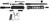 TacFire SSPK556LPK10 Pistol Kit  5.56x45mm NATO AR-Pistol Platform Black Steel