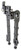 Accu-Tac SRBG200 SR-5 G2 Bipod 6.25"-10.75" Adjustment Black Hardcoat Anodized 6061-T6 Aluminum