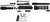 TacFire SSPK45ACPLPK AR Build Kit Pistol 45 ACP AR-10 Black Nitride Steel 5/8"-24 tpi *Sports South Exclusive.