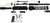 TacFire SSPK300LPK10 AR Build Kit Pistol Sports South Exclusive 300 Blackout AR Pistol Platform Black Parkerized Steel 5/8"x24