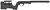 Mdt Sporting Goods Inc 105524BLK XRS Chassis Black Aluminum Core with Polymer Panels, Adj. Cheekrest, M-LOK Forend, Interchangeable Grips, Fits Tikka T1X