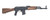 Chiappa RAK22­ Rifle .22 LR 10rd Magazines(2) 17.25" Blued Barrel Matte Black Finish Wood Stock