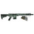 Great Lakes AR-10 Rifle .308 Win 10rd Magazine 16" Barrel Lichen Grey with 5 OTF 3-1/2" Blade Knives