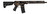 Shark Coast Tactical SCC101952AFDECC Anime-15  5.56 NATO 10+1 16" Black Nitride Barrel, Flat Dark Earth Cerakote Aluminum Receiver w/Picatinny Rail, M-LOK Handguard, Black Polymer Stock & Black Polyme