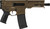 CMMG 30A0E33MB Dissent MK4 300 Blackout 30+1 6.50", Midnight Bronze Cerakote Rec, OEM Grip, Picatinny Buffer Adapter, Zeroed Drop-In Single Stage Trigger