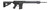 Larue Tactical LTMRGGA308W145 LT10  308 Win 20+1 14.50" Black Threaded Barrel, Black Aluminum Receiver w/Picatinny Rail, M-LOK Handguard, Larue R.A.T Black Polymer Stock, A-PEG Grip