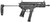 Grand Power 810091152867 Stribog SP9A3G 9mm Luger 8" Black PDW Tailhook Brace