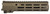 Geissele Automatics 05651S Super Modular Rail MK16 9.50" M-LOK, Desert Dirt Aluminum for AR Platform, Barrel Nut Included