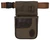 Browning 121504843 Laredo Shell Pouch Olive Canvas/Leather Belt Mount